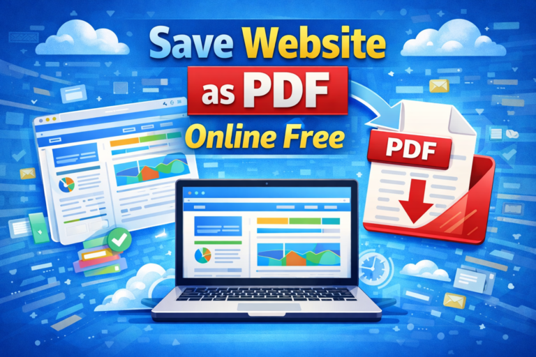 save website as PDF online free