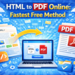html to pdf