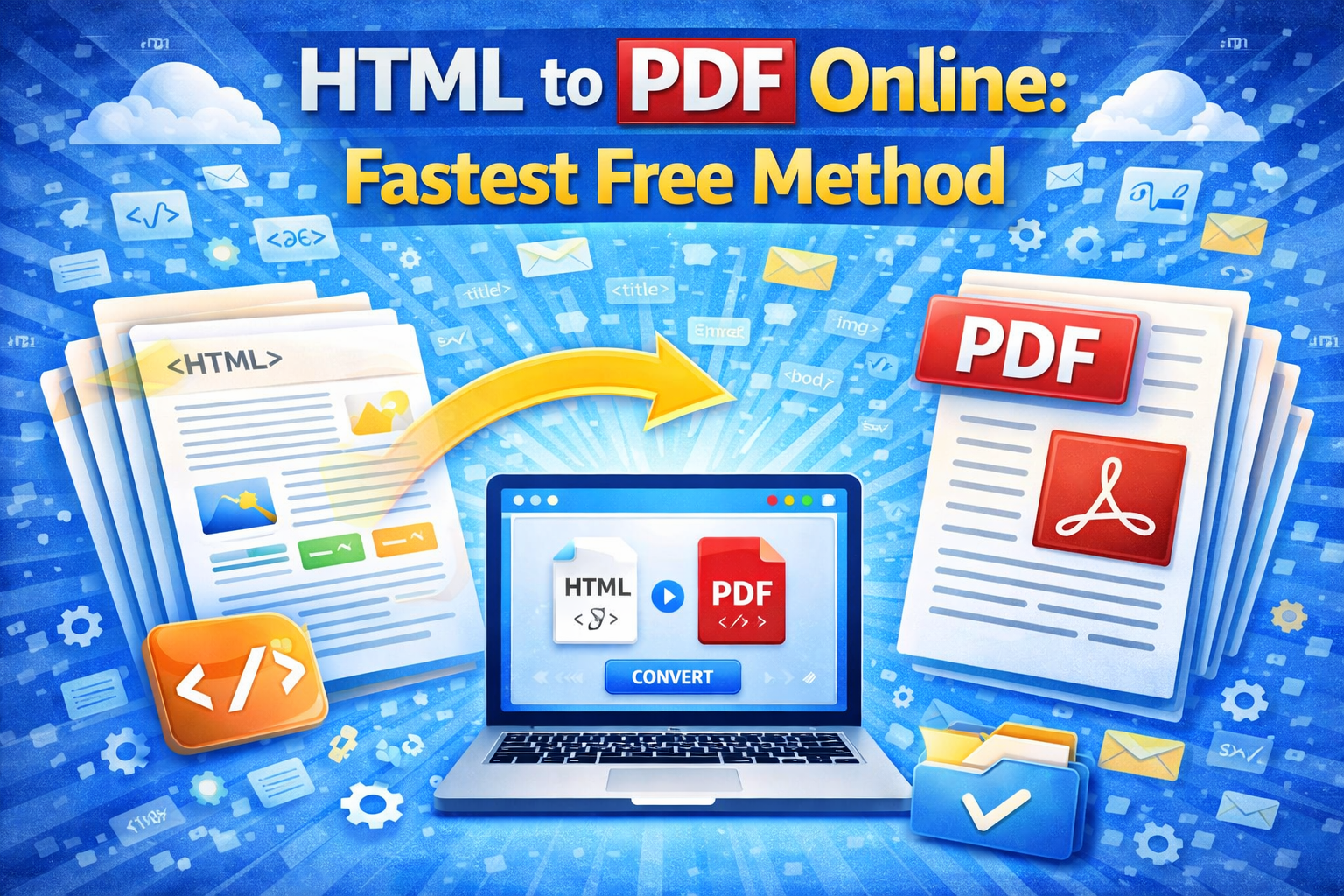 html to pdf